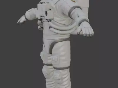 Astronaut Spacesuit 3D Model 3D model buy