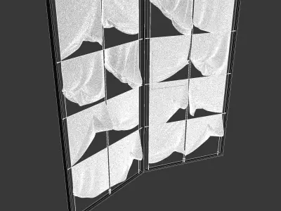 MTX Architectural Pierre Alain Cornaz Averse Panel screen 3D model