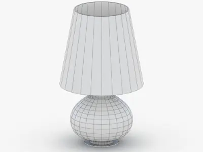 1387 - Table Lamp Low-poly 3D model