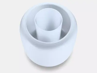 SYMFONISK shade f lamp base WiFi-Speak Low-poly 3D model
