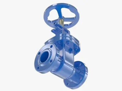 Gate Valve 3D model