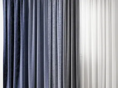 Curtain 130 3D model