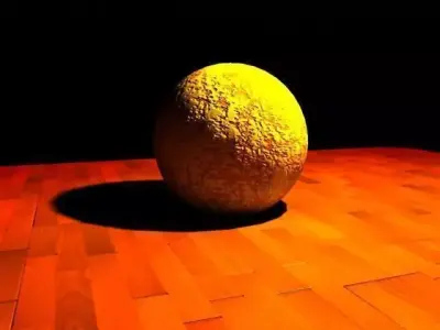 Volume light sample scene Free 3D model