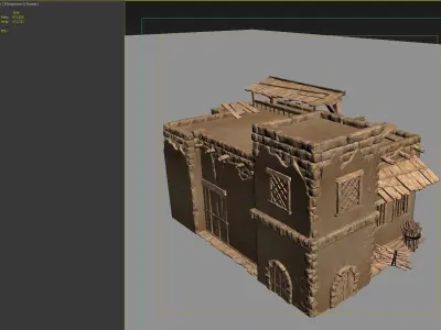 dirt House house 3D model