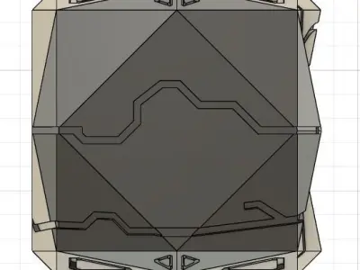 ATLANTIAN CUBE 3D print model