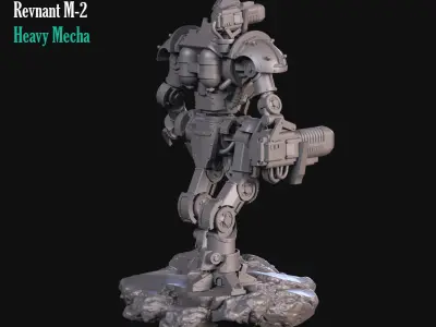 Heavy Mecha Revenant M-2 3D print model
