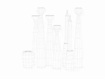 Candle Holder 3D model