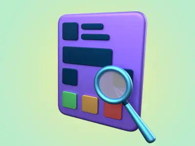 3D app web Icon Low-poly 3D model-09 Low-poly 3D model