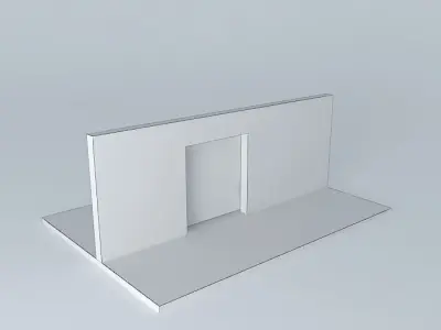 sliding door Free 3D model