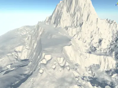 Massive Mountain Seamless 3D model