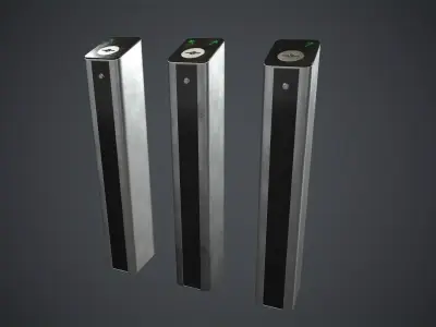 Card Capture Reader 2 PBR Game Ready Low-poly 3D model