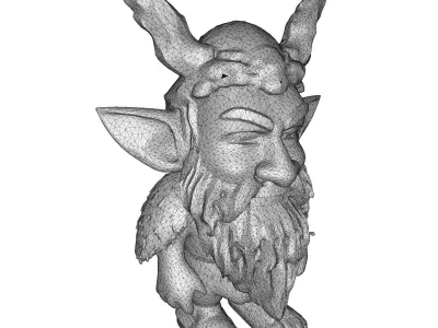 Forest Folk Collection - 10 High-Poly Kitbash Characters 3D print model