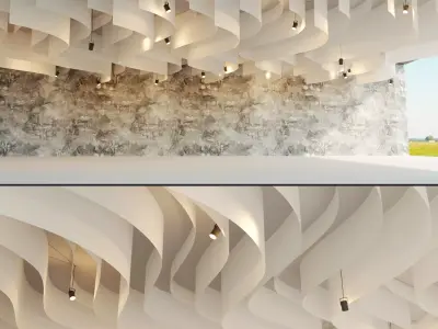 Suspended ceiling 31 Low-poly 3D model