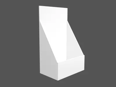 Table Top Display Stand v2 001 Low-poly 3D model