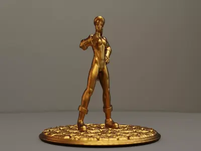 CAMMY - STREET FIGHTER 3D print model