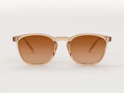  Oliver Peoples Finley Esq Sun Blush Rose Quartz Mirror Sunglass 