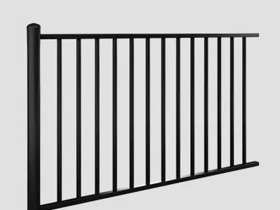 Fence 08 3D model