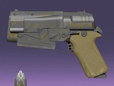 Fallout 10mm Cosplay 3d digital download 3D print model