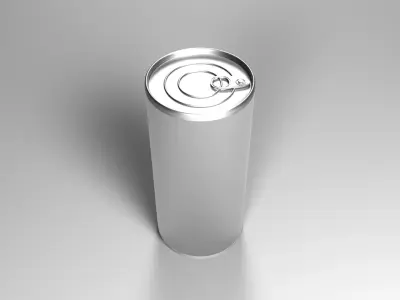 Metal Food Container 3D model