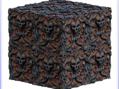Stylized Ornaments Seamless Texture Texture