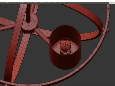 ALTURAS CHANDELIER Low-poly 3D model
