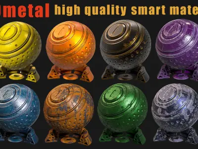 25 metal smart mterial 3D model