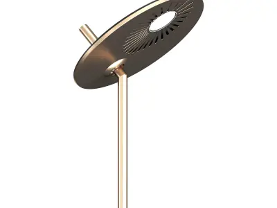 Lua ST Icone Luce Terra 3D model