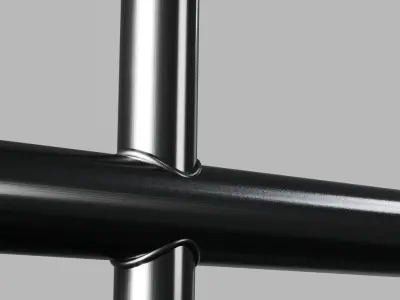 Bolia leaves pendant light Low-poly 3D model