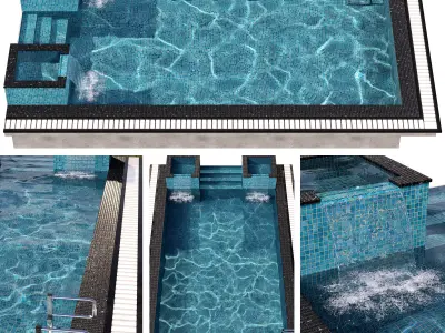 SWIMMING POOL NO28 A 3D model