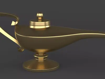 Magic Lamp 3D model