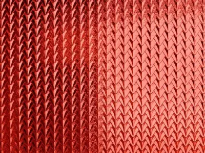 Reddish Shiny Metal Pattern PBR Seamless Texture
