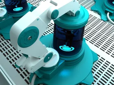 Futuristic Medical Chamber 3D model