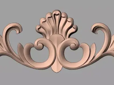 3D carved model furniture 3D design used for artcam aspire E820 3D model