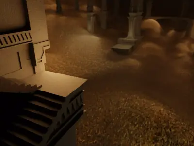 Smaugs Hide Out 3D model