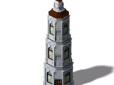 Heterogeneous - Building - Building 12 3D model