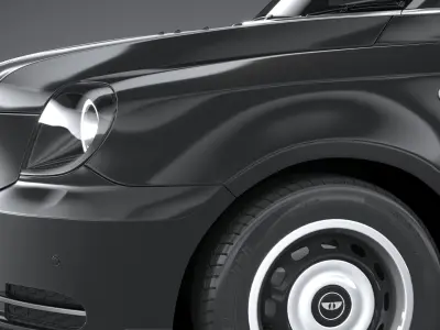  London Taxi Cab LEVC passenger 2021 