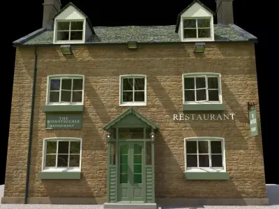 Honeysuckle Tea Rooms Cottage 3D model