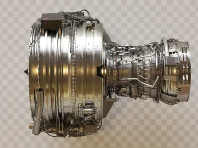  Jet Engine CFM56 