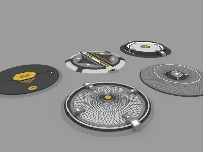 SCI-FI 3DS MAX 2015 5 MODEL 3D model