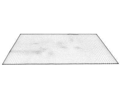 Tibey Uni C333 X487 X487 Carpet 3D model