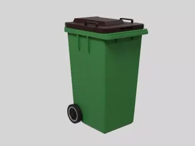 Garbage Bin 3D model