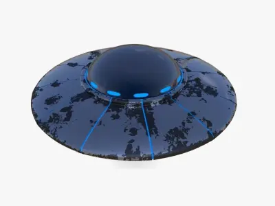 Alien Ufo 3D model