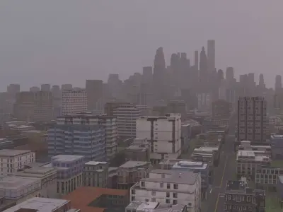 City 57 Low-poly 3D model