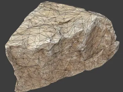 Stones Pack Volume 5 Low-poly 3D model