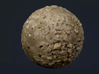 Sand Stones Rock Seamless PBR Texture Texture