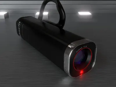 Ear Video Camera 3D model