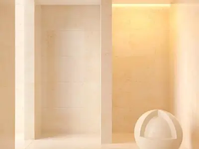 Marble wall 33 3D model