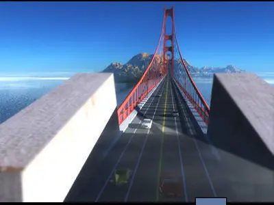 For VUE Suspension Bridge A 3D model