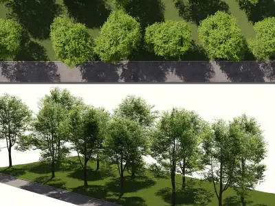 Landscape toolkit street 3D model