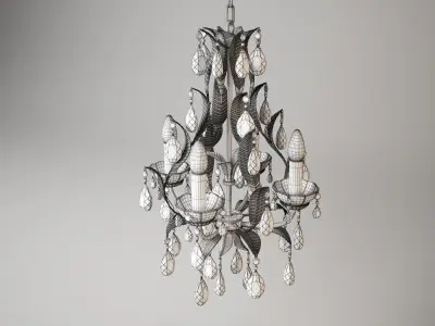 Vaughan Joliet Chandelier CL0078GI 3D model